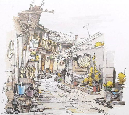 墨線之間 夏克梁風景建筑鋼筆畫的工藝美術(shù)設(shè)計之道
